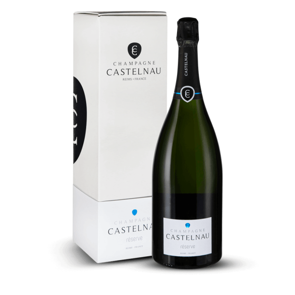Magnum Champagne Castelnau Brut Réserve + Etui