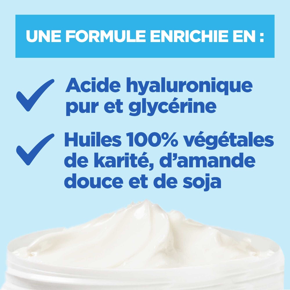 mixa Mixa Intensif Peaux Sèches Crème multi-usages à l'acide hyaluronique pur bébé, enfant, adulte