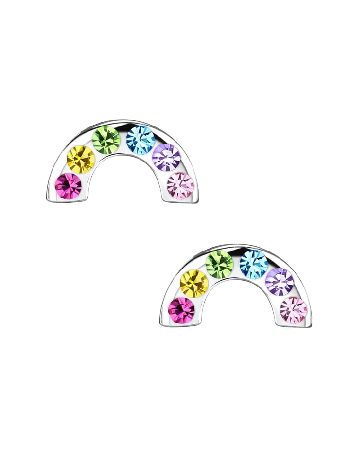 schmuck23 Silber Ohrringe 925 Regenbogen 0,7 cm x 0,8 cm günstig kaufen onesize
