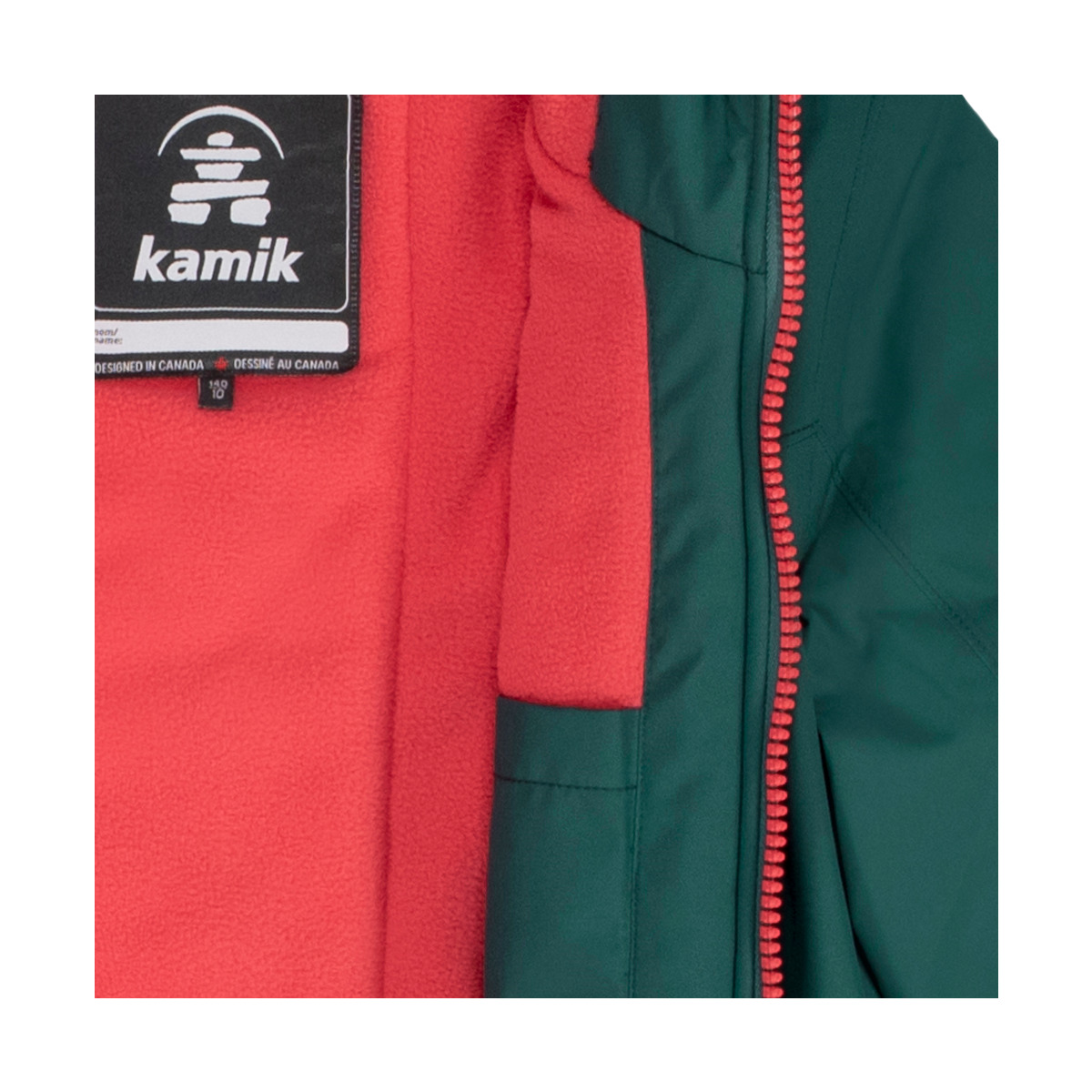 Kamik EFFIE Winterjacke gruen
