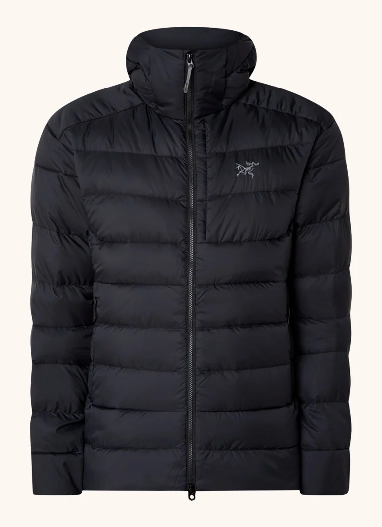 Arc'teryx Thorium lightweight quilted jacket with down filling and zippered pockets