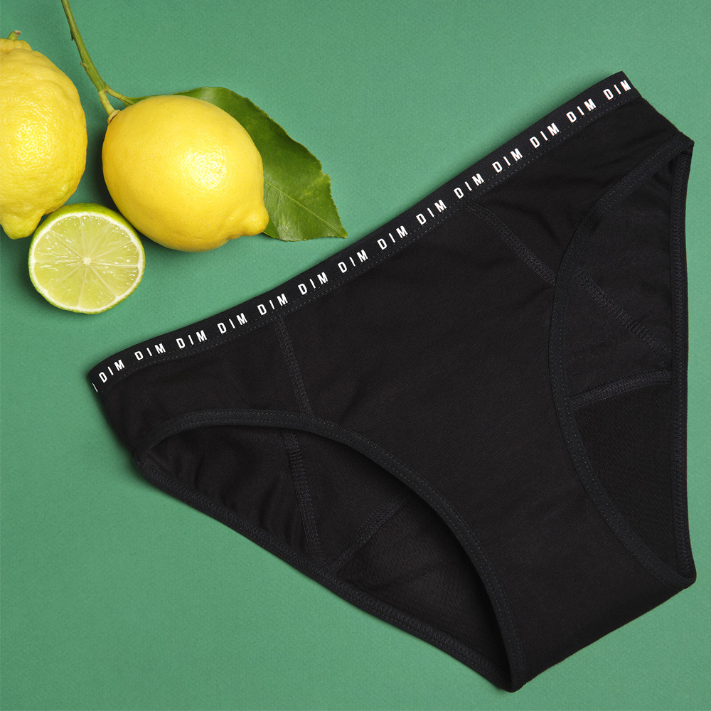 DIM Culotte Menstruelle Lavable en Coton Bio Flux moyen Slip