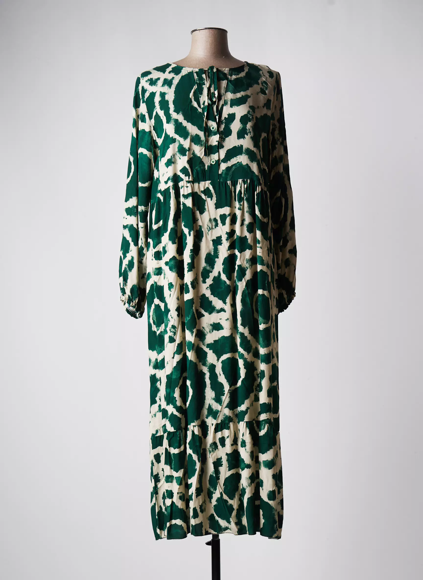 Made In Italy Robes Longues Femme couleur vert
