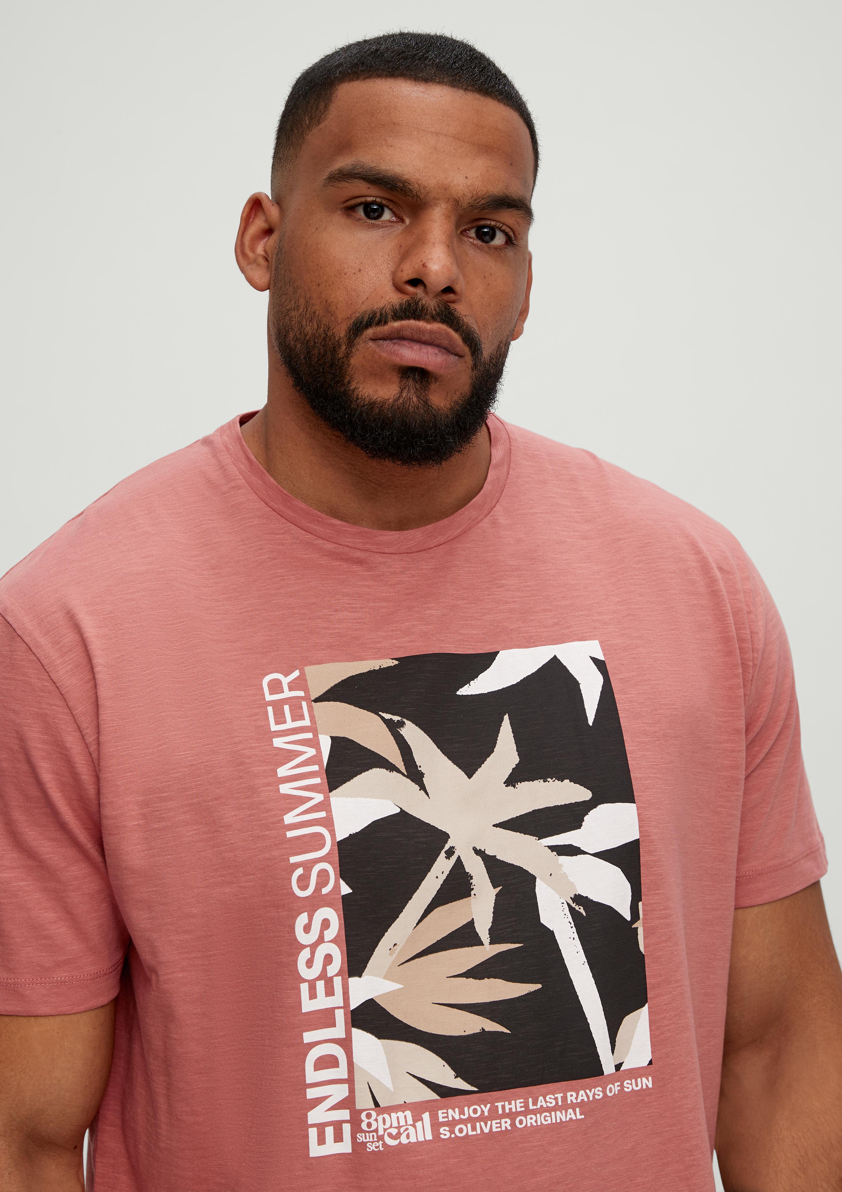 T-Shirt mit Frontprint  2135540-20D1
