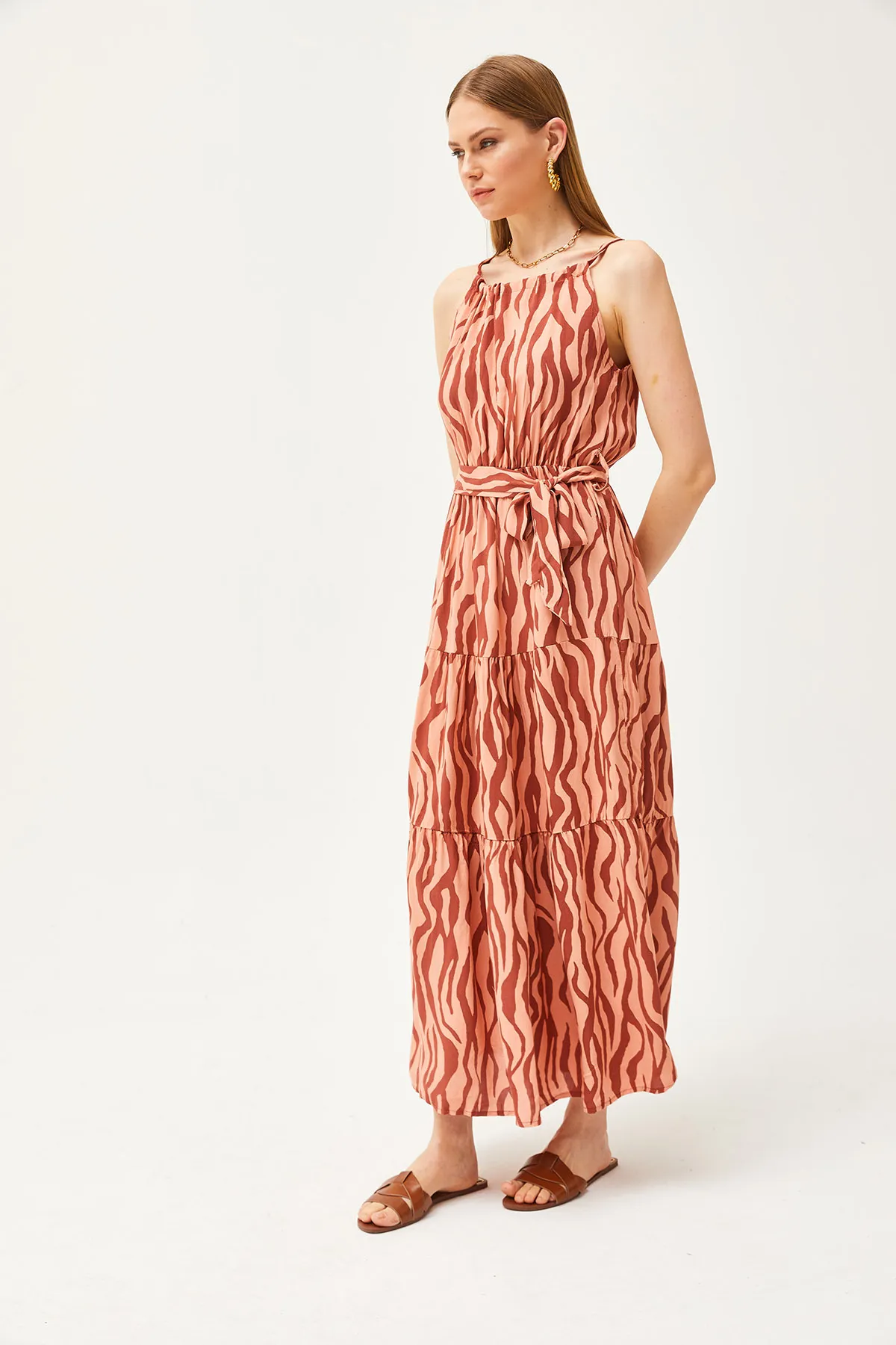 Olalook  Kleid - Rosa - A-Linie