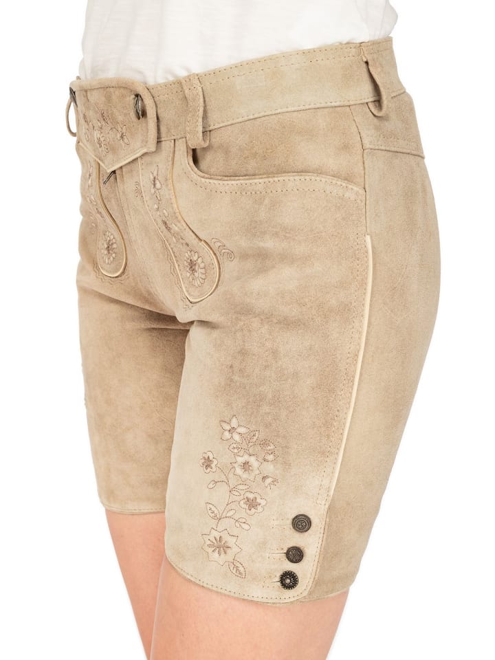 MADDOX Lederhose HALENSEE in hellbraun günstig kaufen