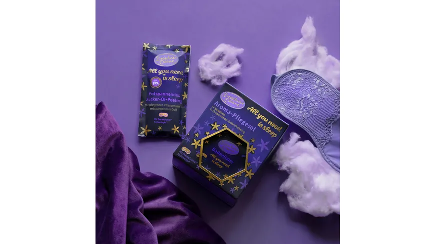 Dresdner Essenz Badeelexir All you need is sleep Geschenkpackung