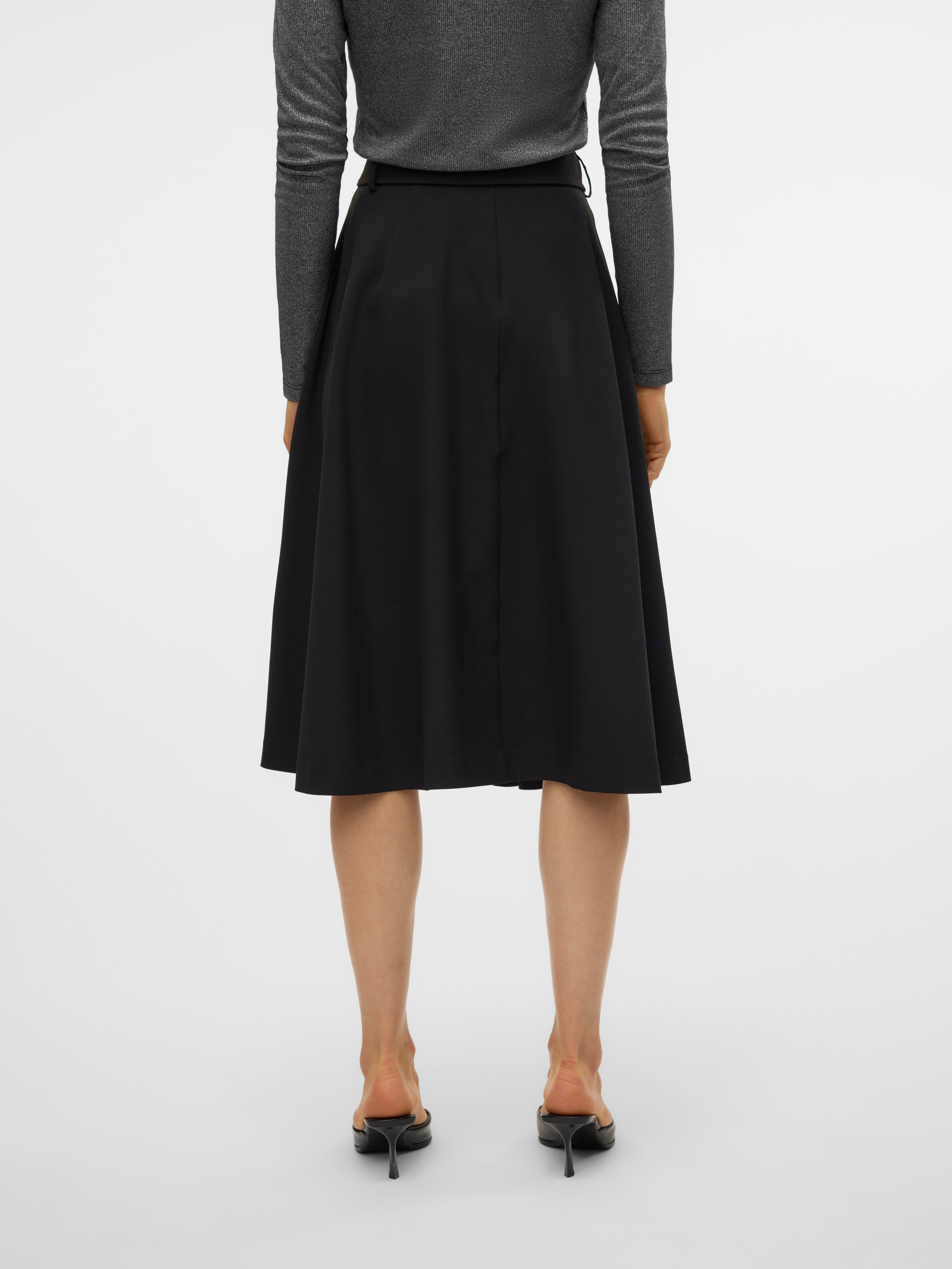 VMTARISA Hohe Taille Langer Rock