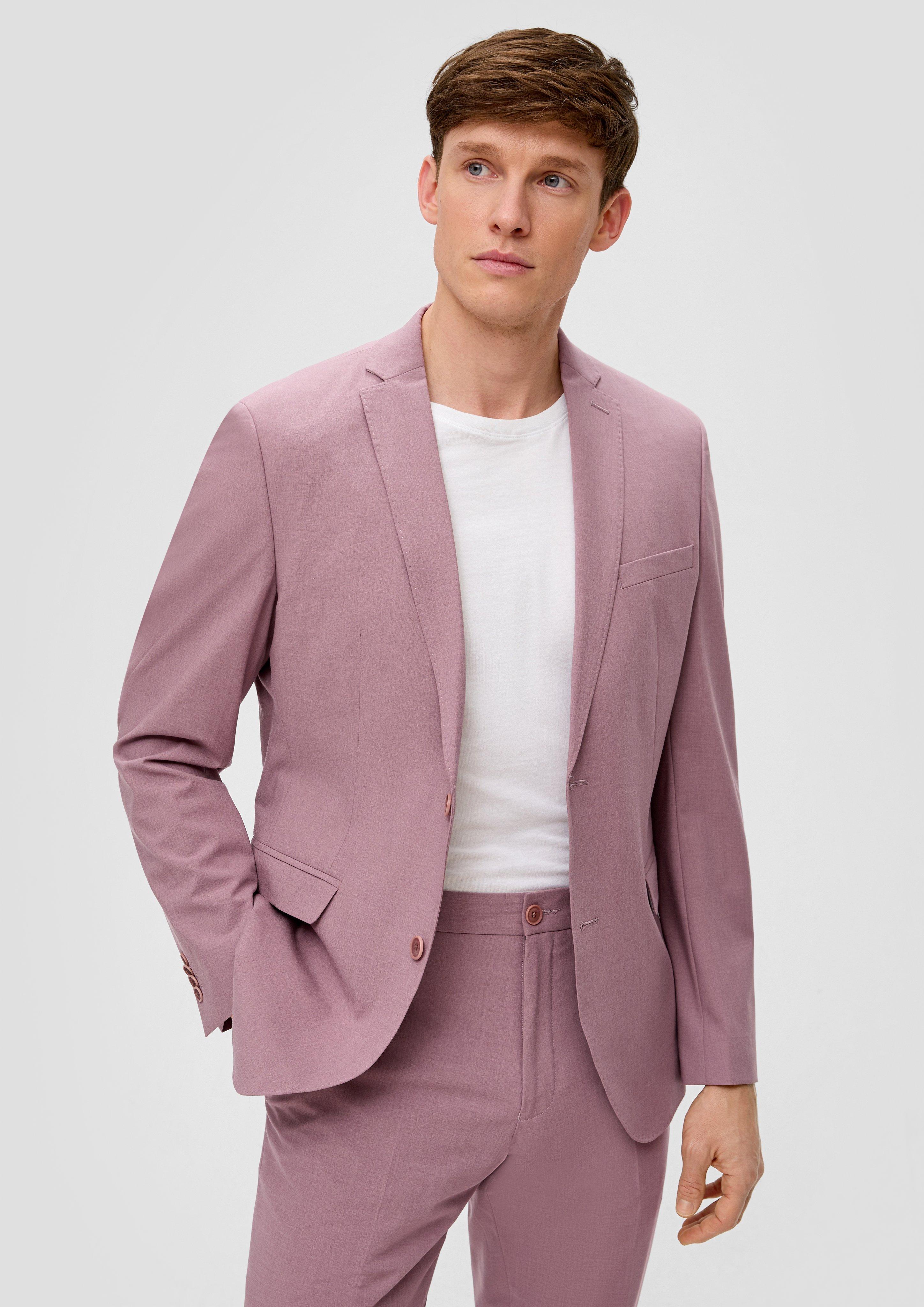 s.O PURE: Anzugsakko aus Stretch-Fabric  2142824-4757