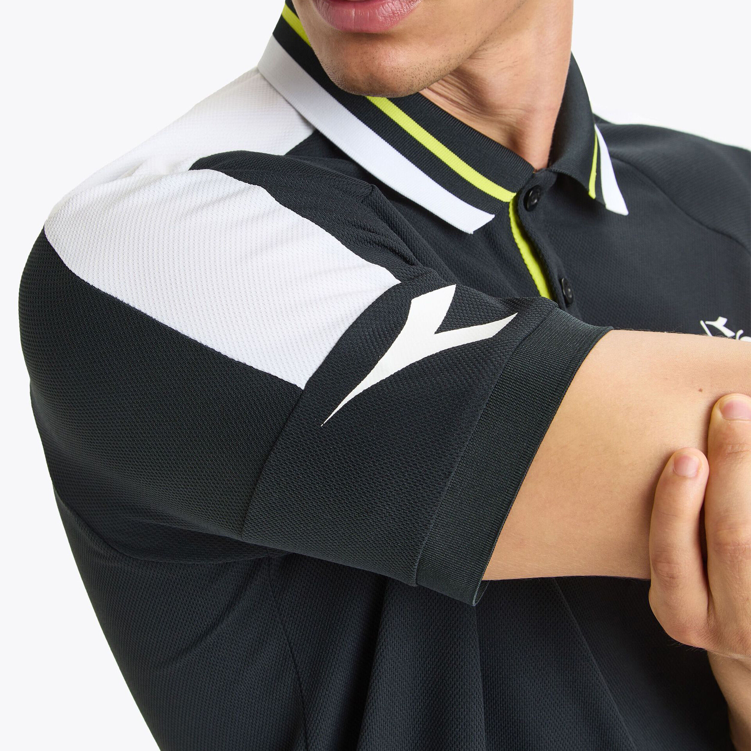 Icon Polo Herren - Schwarz