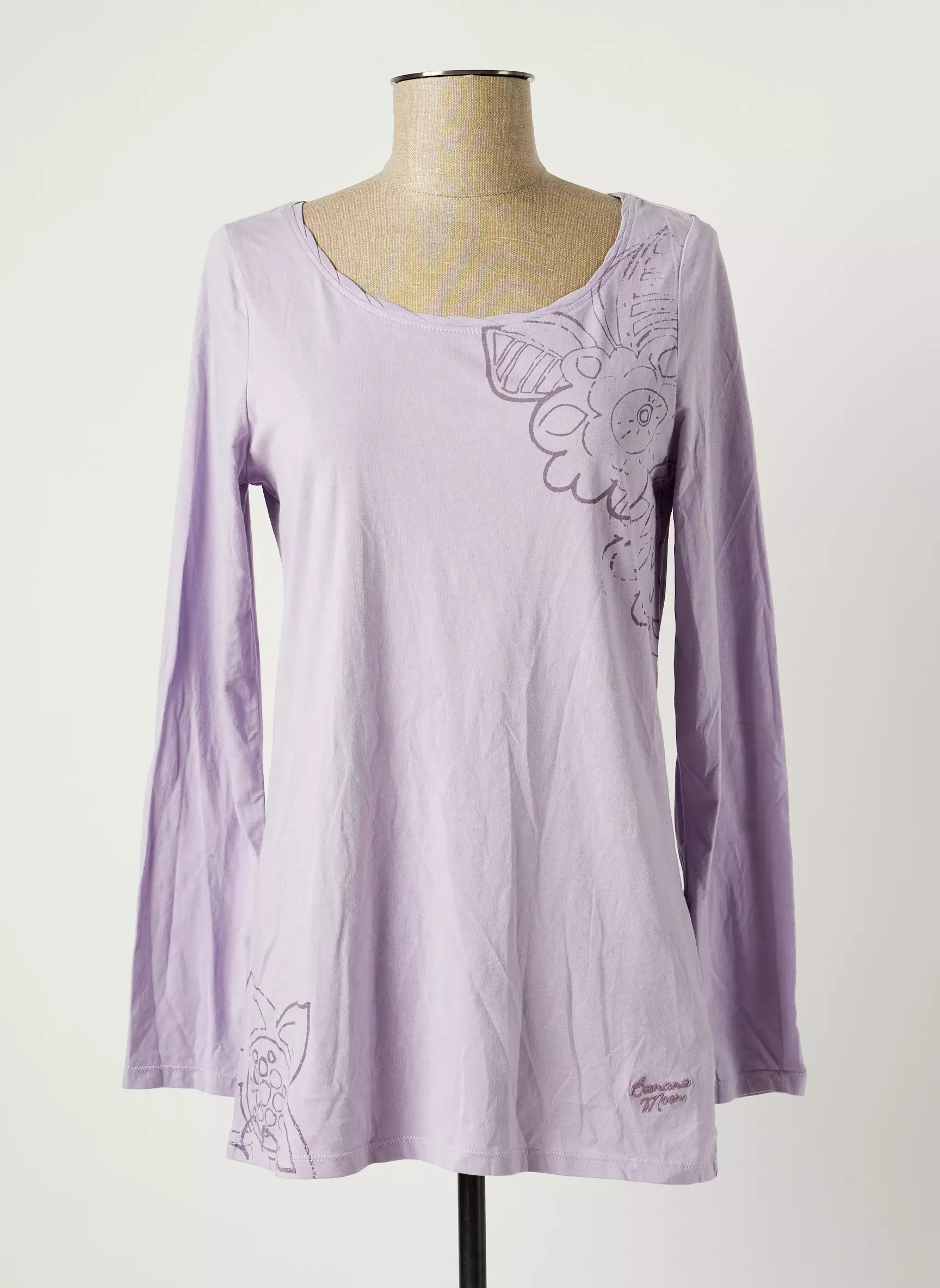 Banana Moon Tshirts Femme couleur violet