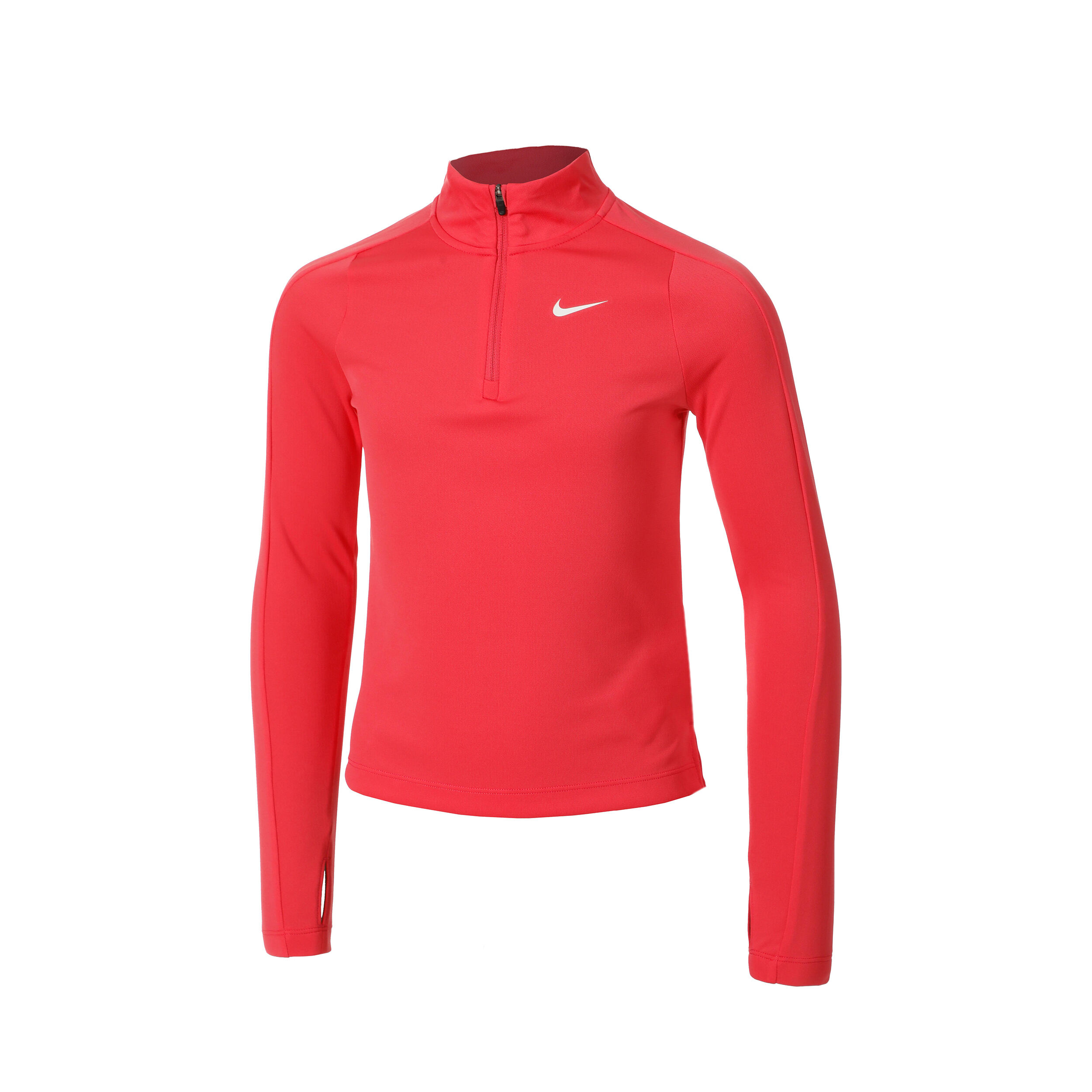 Longsleeve Halp Zip Longsleeve Mädchen - Pink