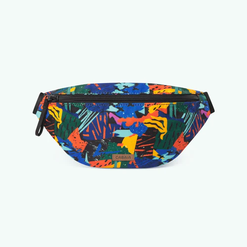 Small Luxembourg dark gray fanny pack