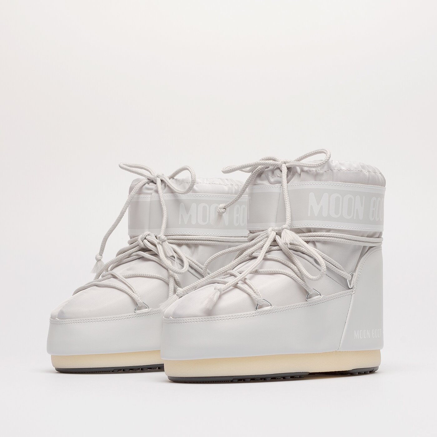 MOON BOOT ICON LOW NYLON Grau