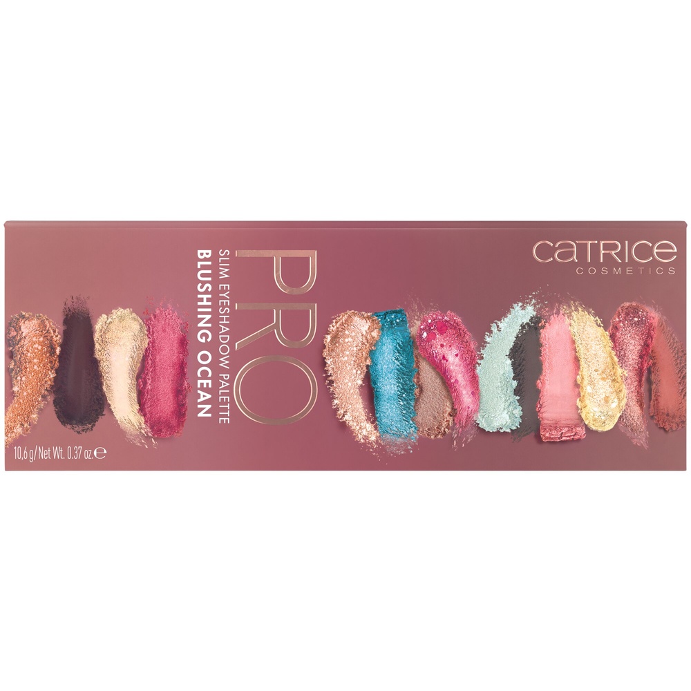 catrice Pro Slim Eyeshadow Palette Blushing Ocean palette fards à paupières 010 Palette d'Ombres à Paupières