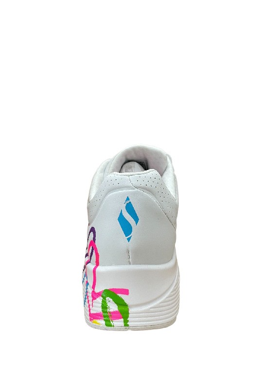 SKECHERS Freizeit Schnürer weiss