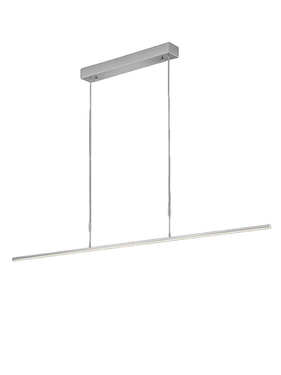 Bankamp LED Pendelleuchte Slim nickel