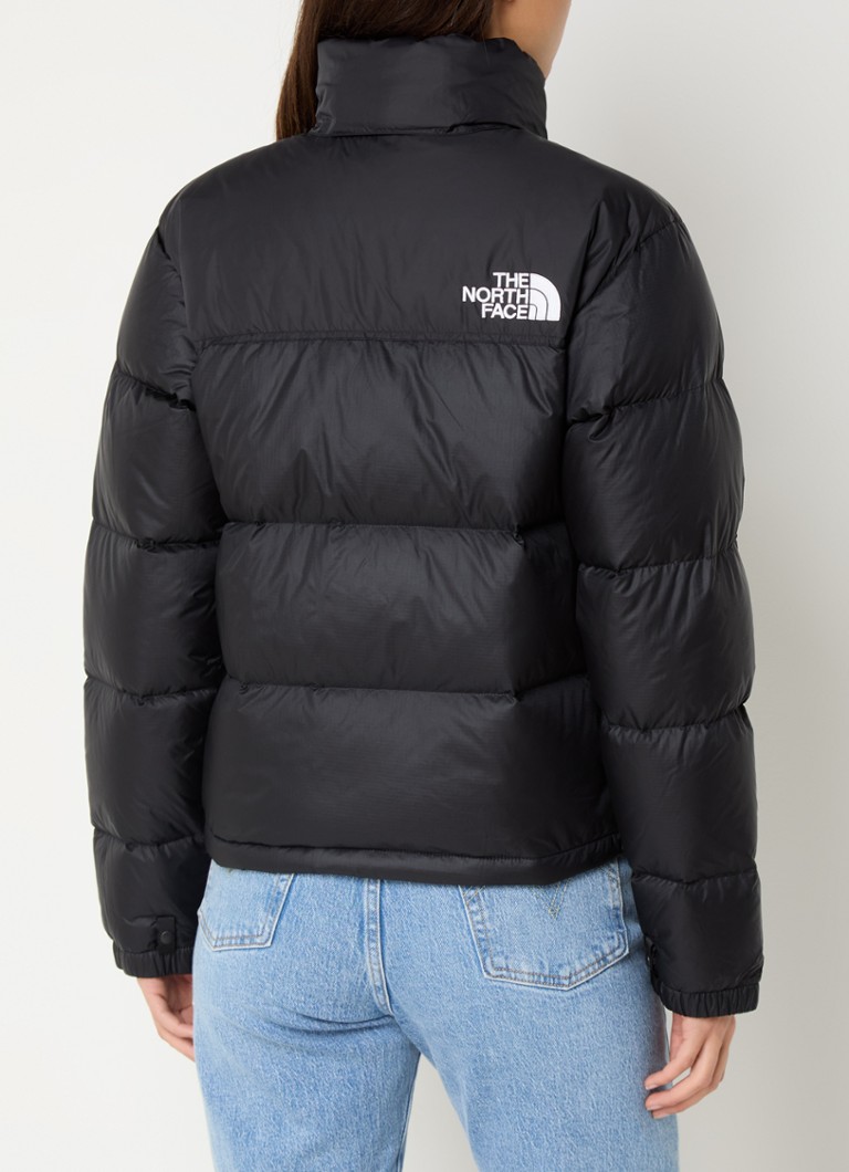 Jachetă de puf The North Face Retro Nuptse 1996 cu glugă pliabilă.