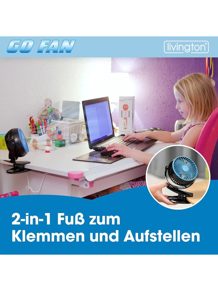 Livington Ventilator Go Fan in Ohne Farben günstig kaufen onesize