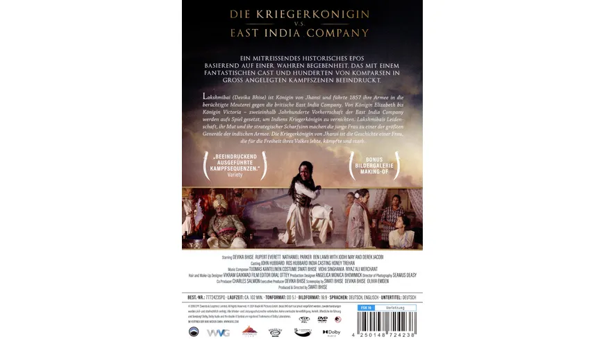Die Kriegerkönigin von Jhansi