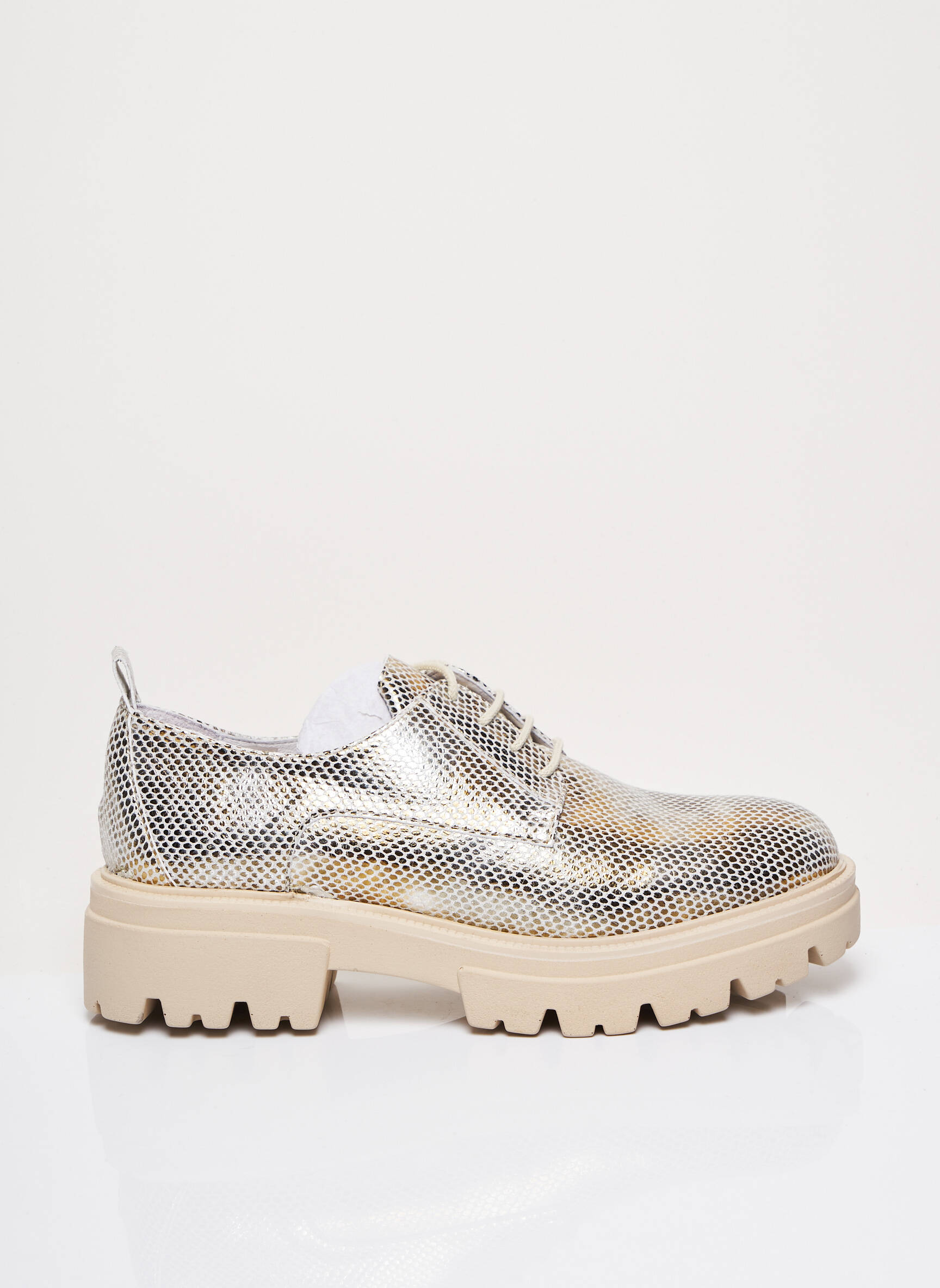 Reqins Derby Femme couleur beige