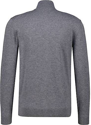 GANT Herren Strickjacke mit Lammwolle EXTRAFINE LAMBSWOOL ZIP CARDIGAN