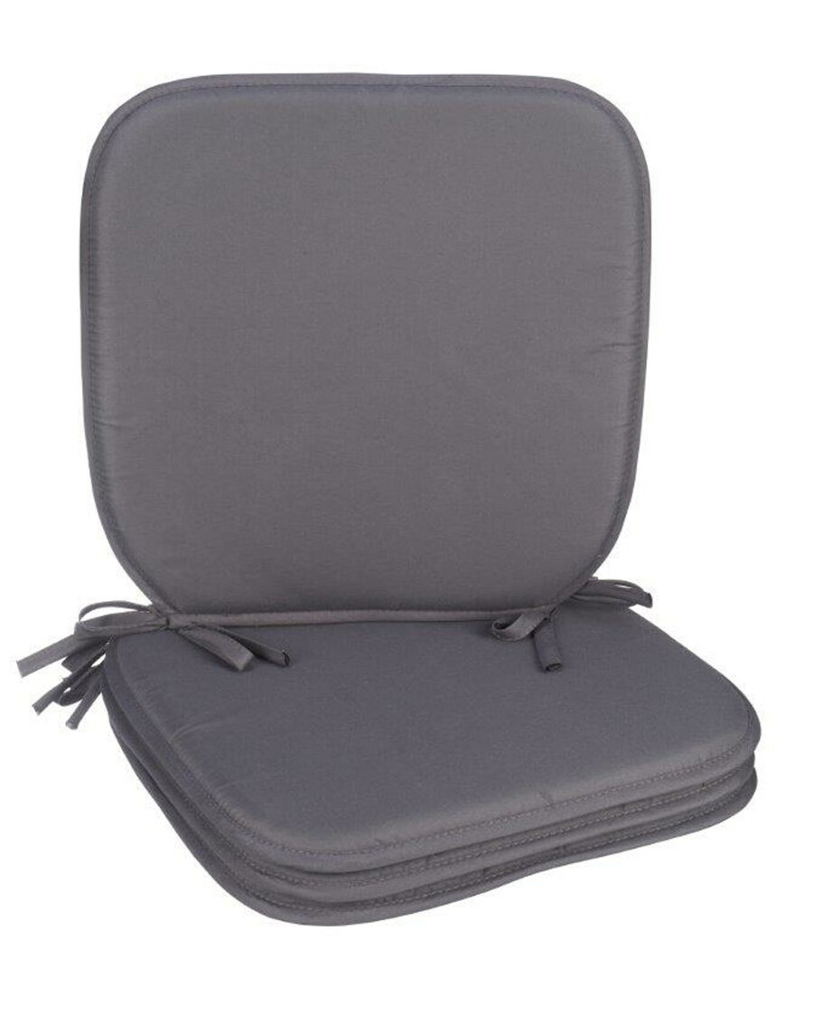 Sitzkissen mit Bändern