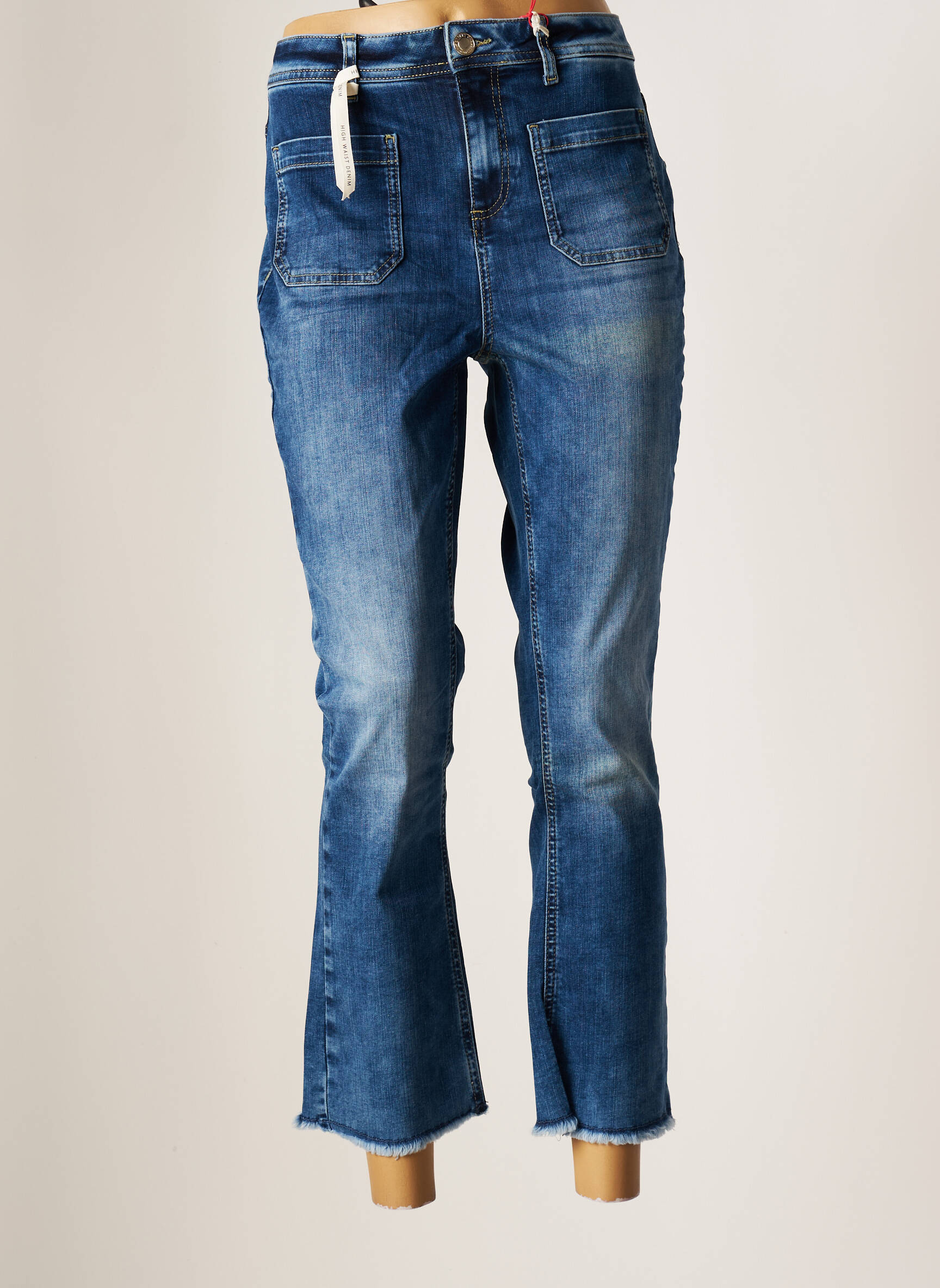 Street One Jeans Bootcut Femme couleur bleu
