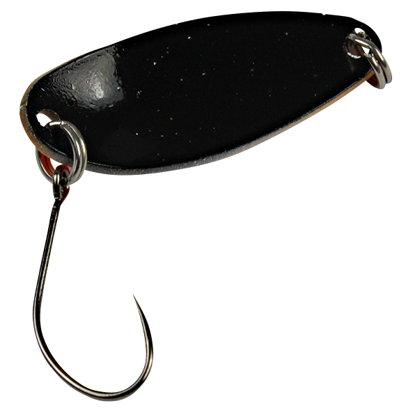 FTM Trout Spoon Break (2,2 g, Schwarz/Orange UV)