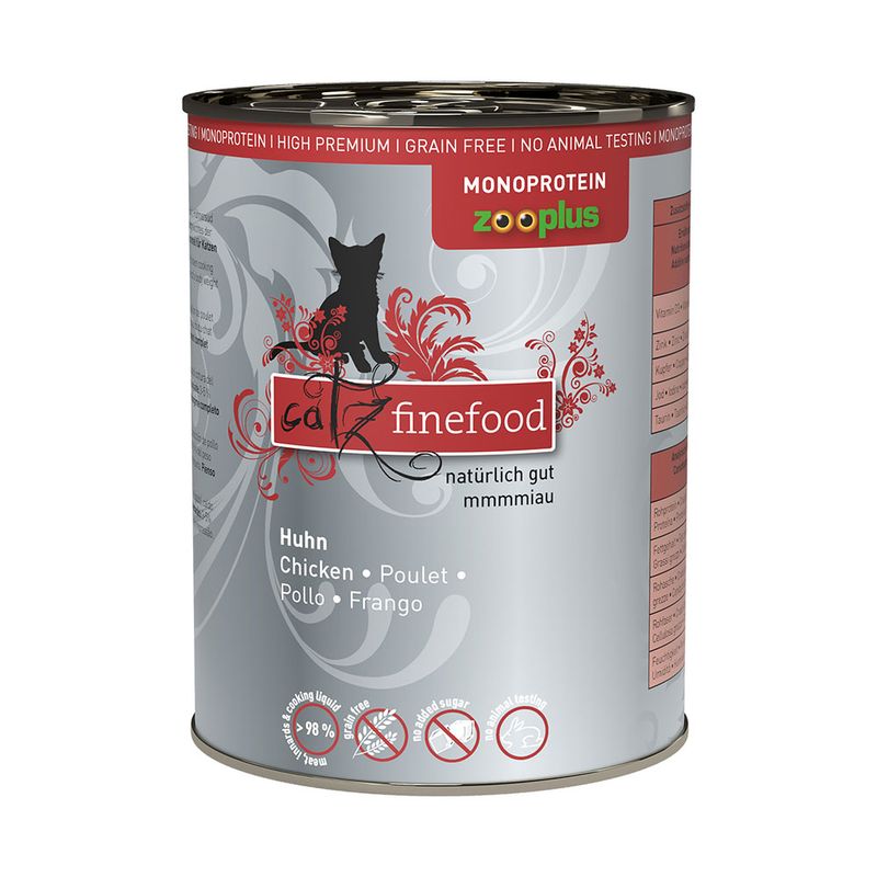Sparpaket catz finefood Monoprotein zooplus 24 x 400 g | bitiba %