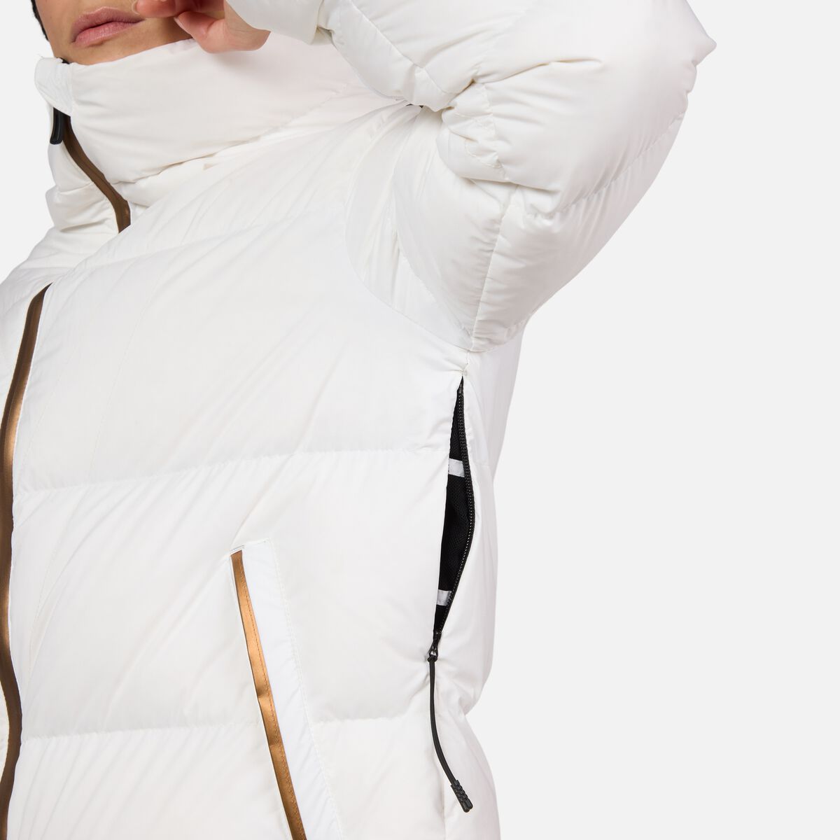 Damen-Daunenskijacke im Bomber-Stil Ventina