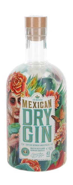 Los Muertos Mexican Dry Gin 0,7 l·43 % vol