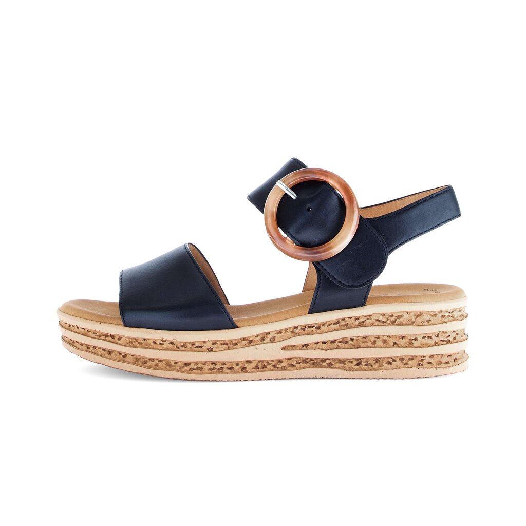 Gabor fashion Riemchensandale blau