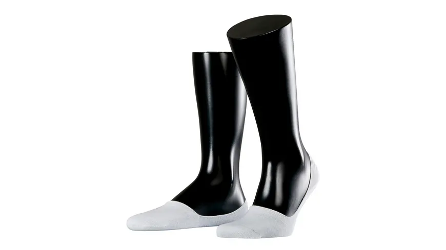 ESPRIT Herren Füßlinge Invisible Basic Uni 2er Pack white