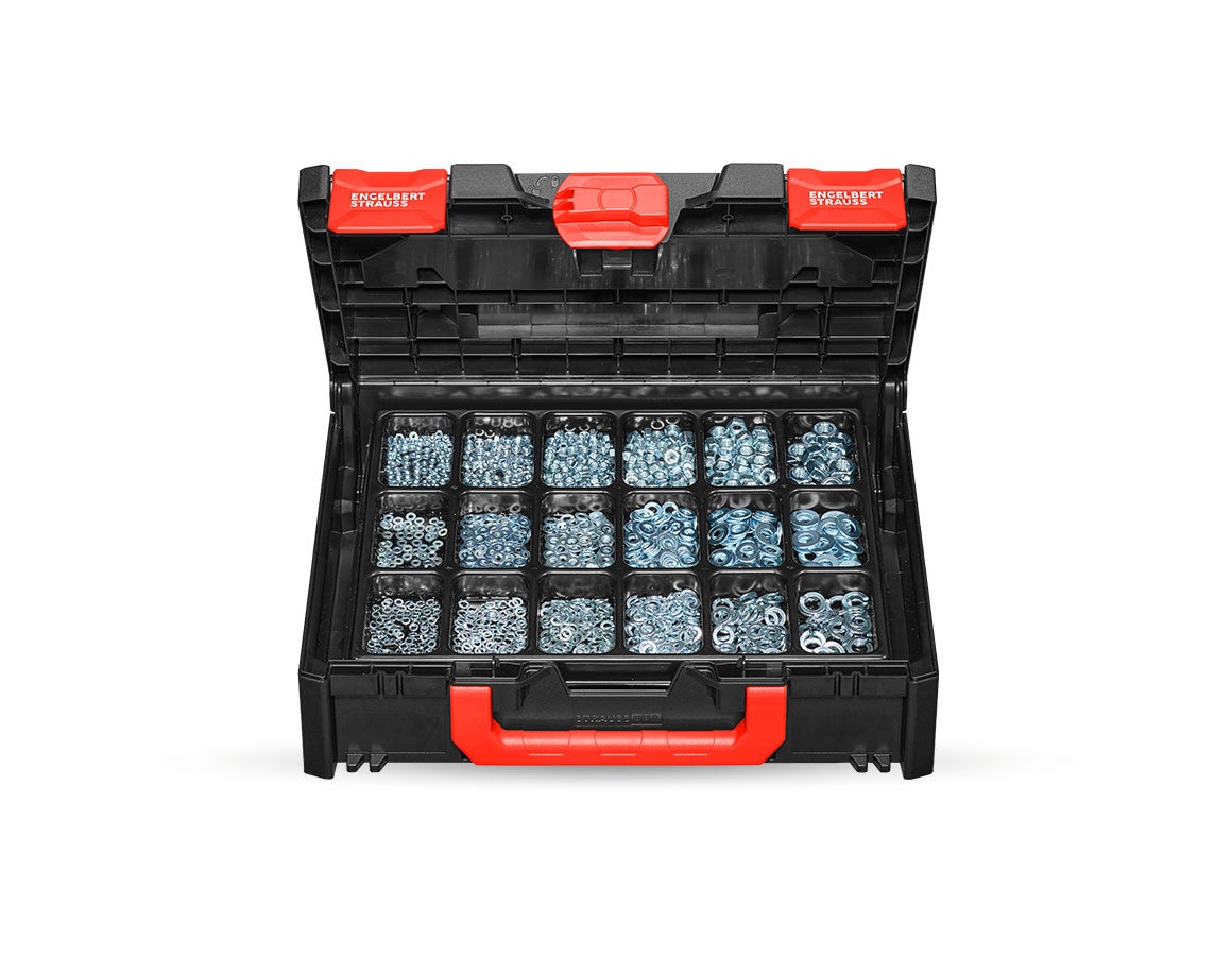 Muttern-Sortiment DIN 934 in STRAUSSbox midi 118