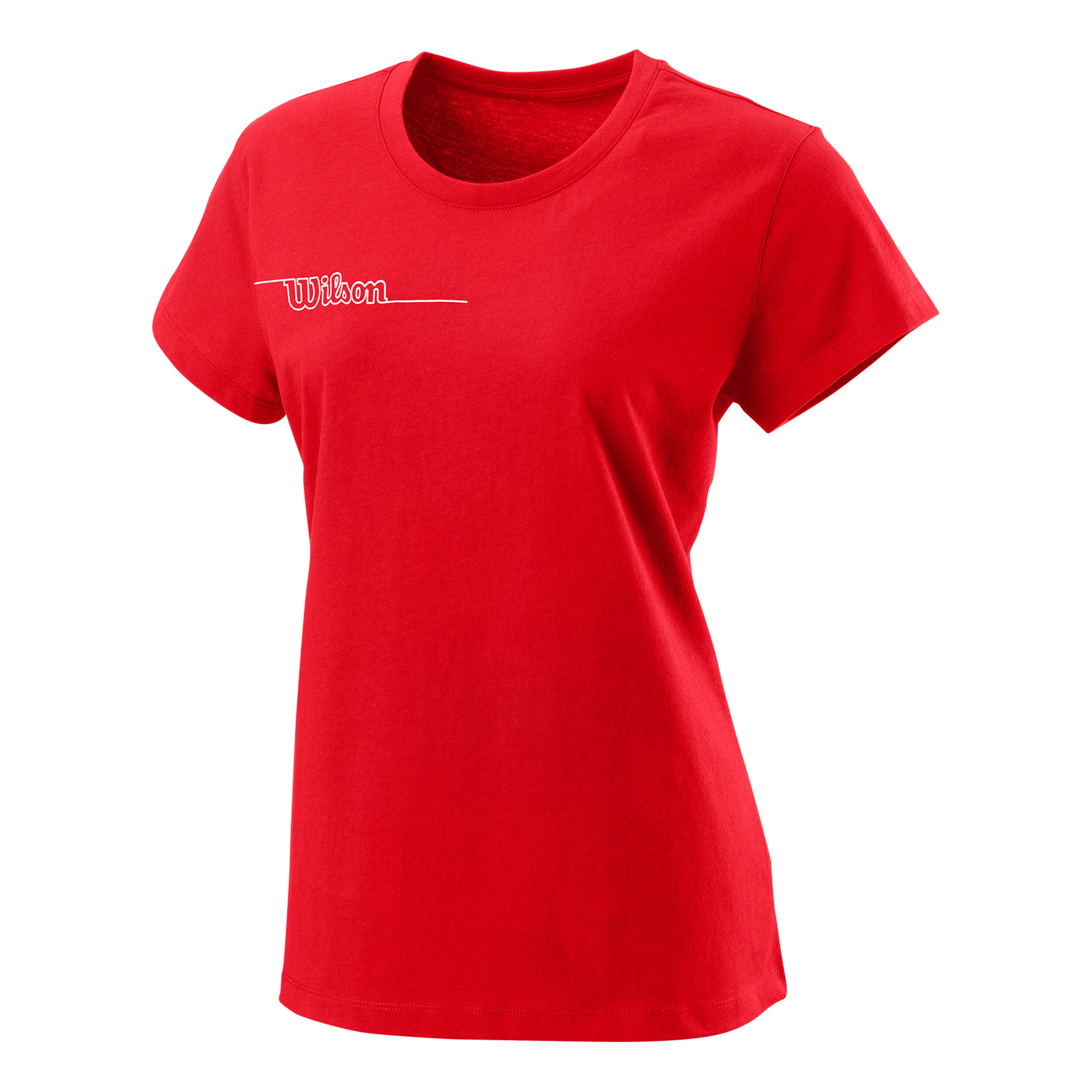 Team II Tech T-Shirt Damen - Rot