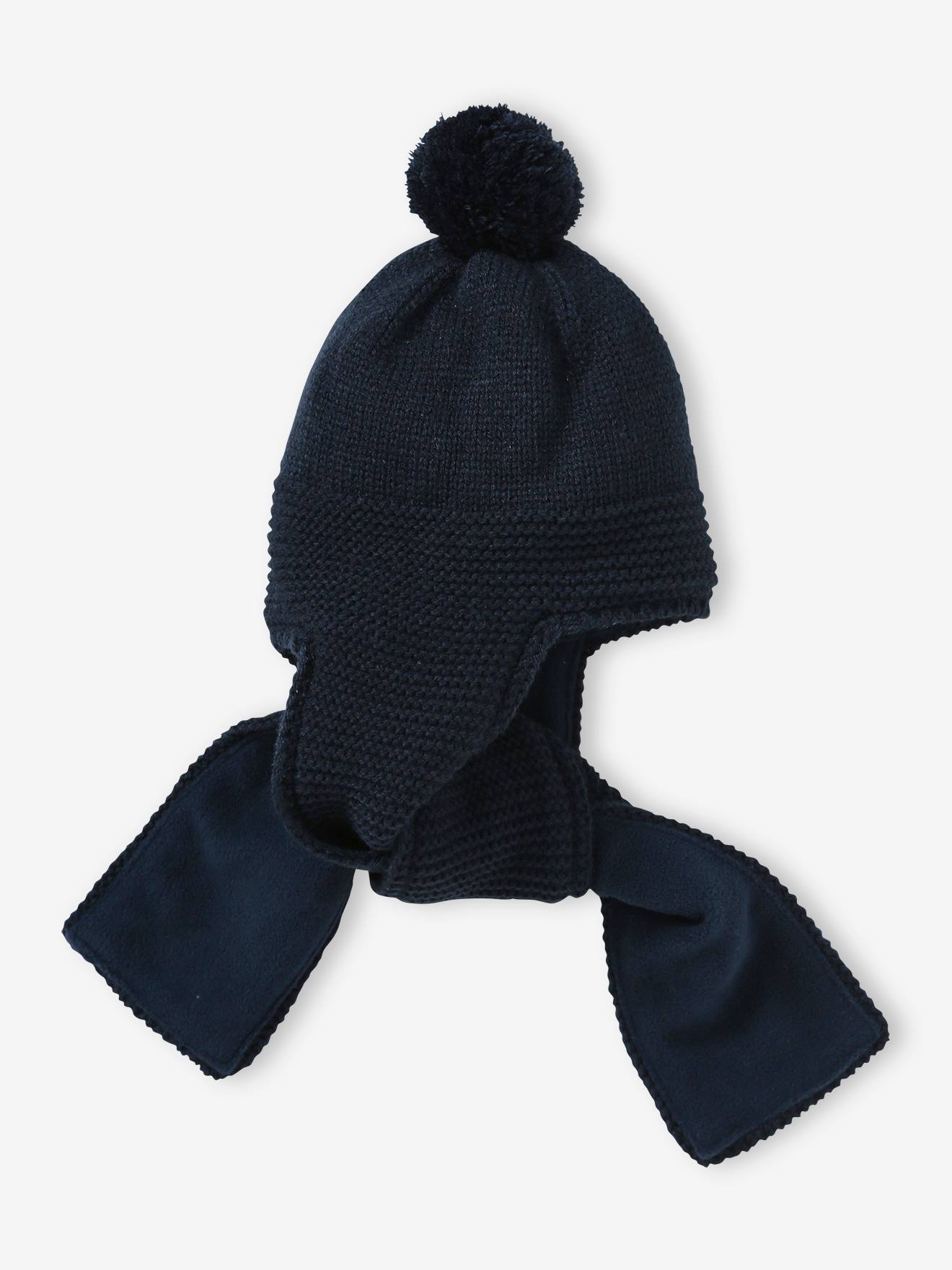 Vertbaudet Baby Schalmütze - blaugrau
