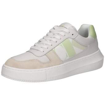 Calvin Klein Chunky Cupsole Low in weiß