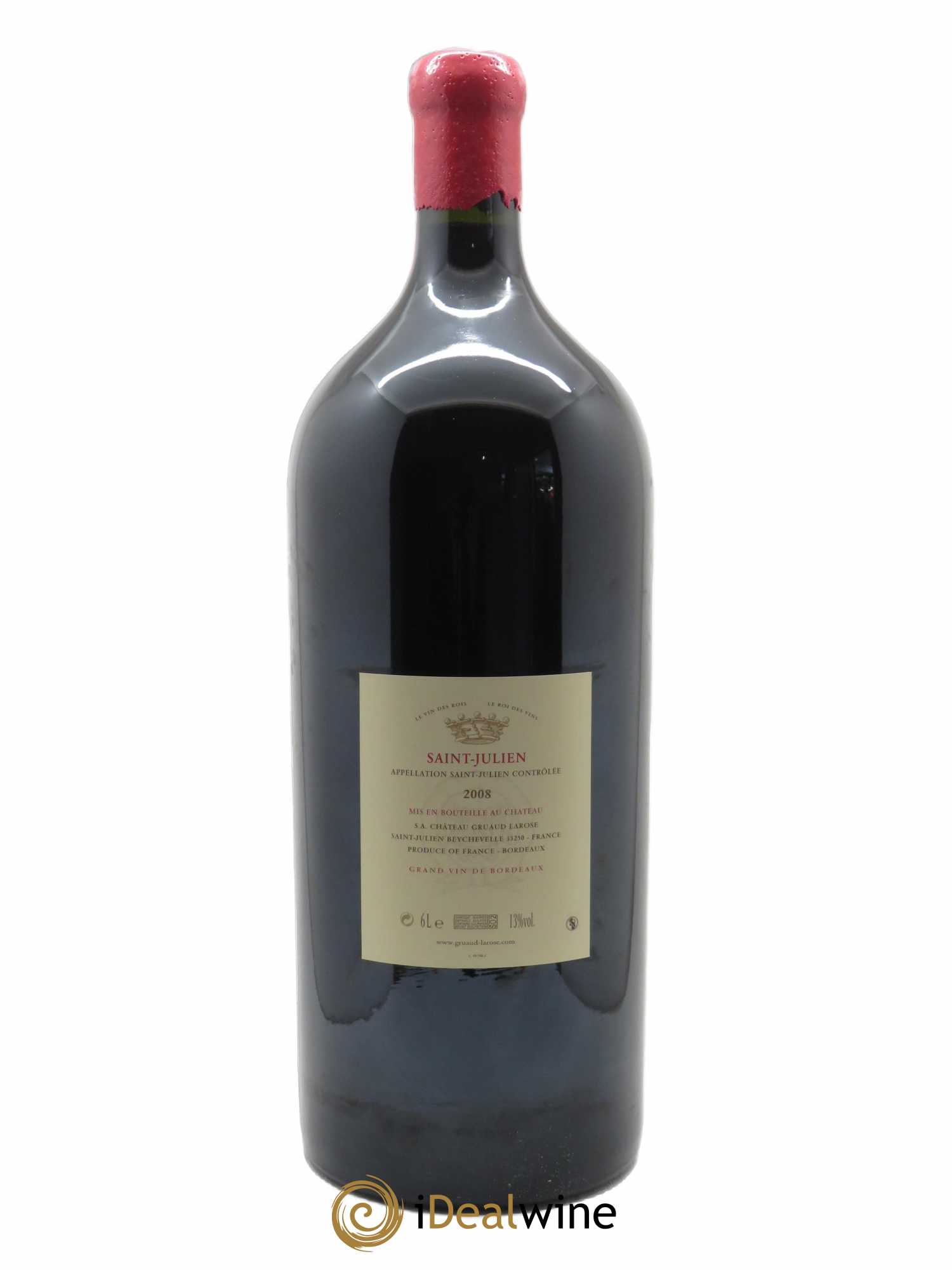 Château Gruaud Larose 2ème Grand Cru Classé  2008 - Lot de 1 Impériale