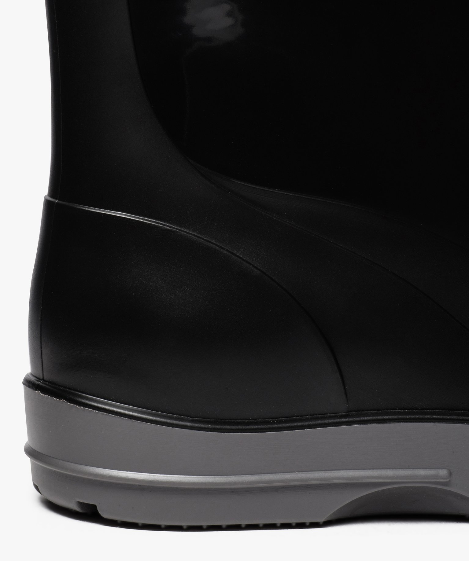 Bottes de pluie Garçon à semelle crantée contrastée noir | GEMO