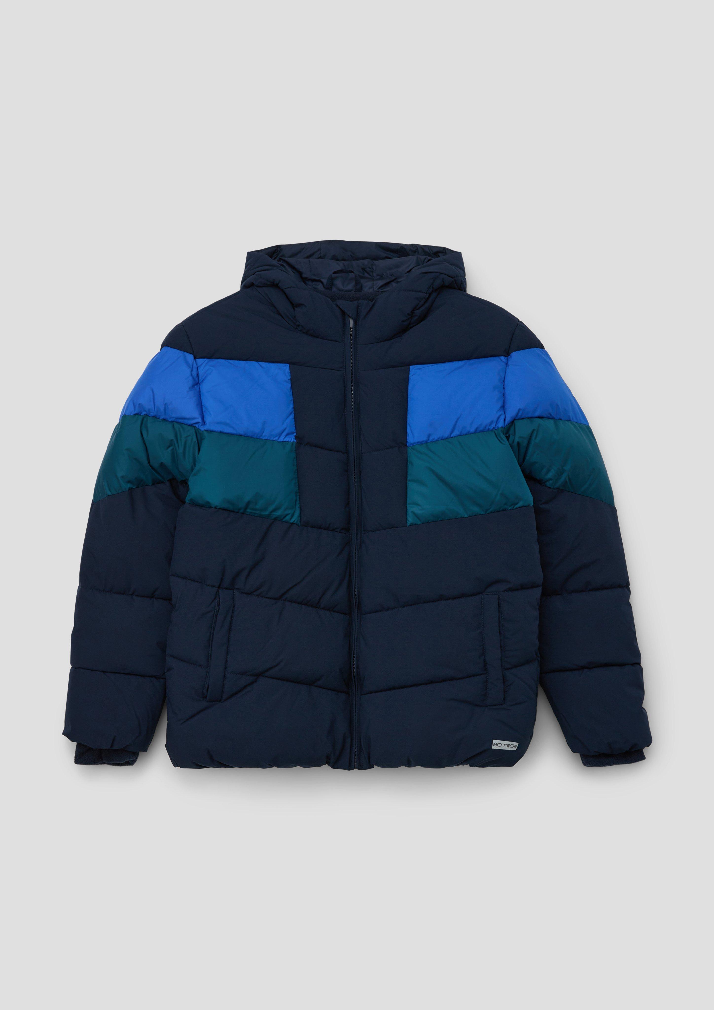 Steppjacke in Colour-Blocking-Optik  2132200-5952