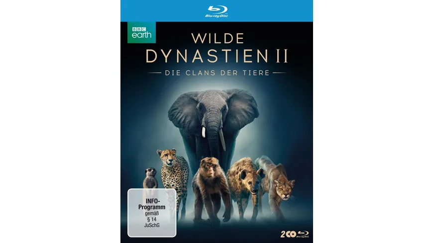 WILDE DYNASTIEN II - Die Clans der Tiere  [2 BRs]
