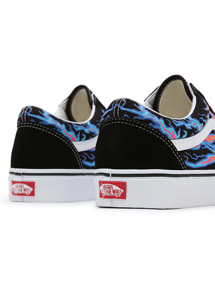 Vans Leder-Sneakers in Schwarz günstig kaufen