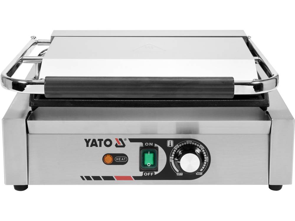 yato Elektro-Paninigrill Glatt 44cm 2,2KW