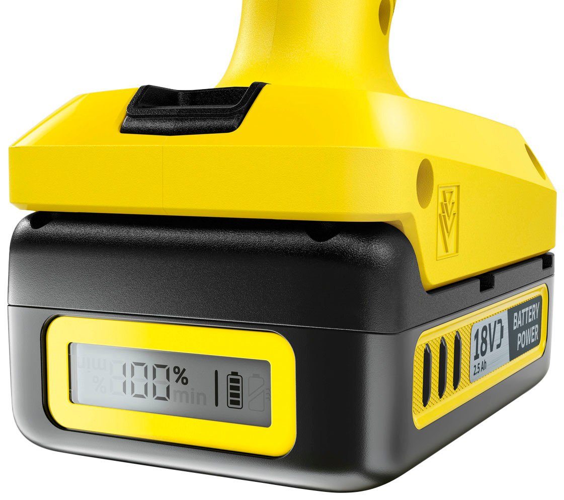 KÄRCHER Akku-Druckreiniger Handheld Cleaner KHB 4-18 Battery Set, Fördermenge max: 170 l/h, Quick Connect, 21 bar Druck