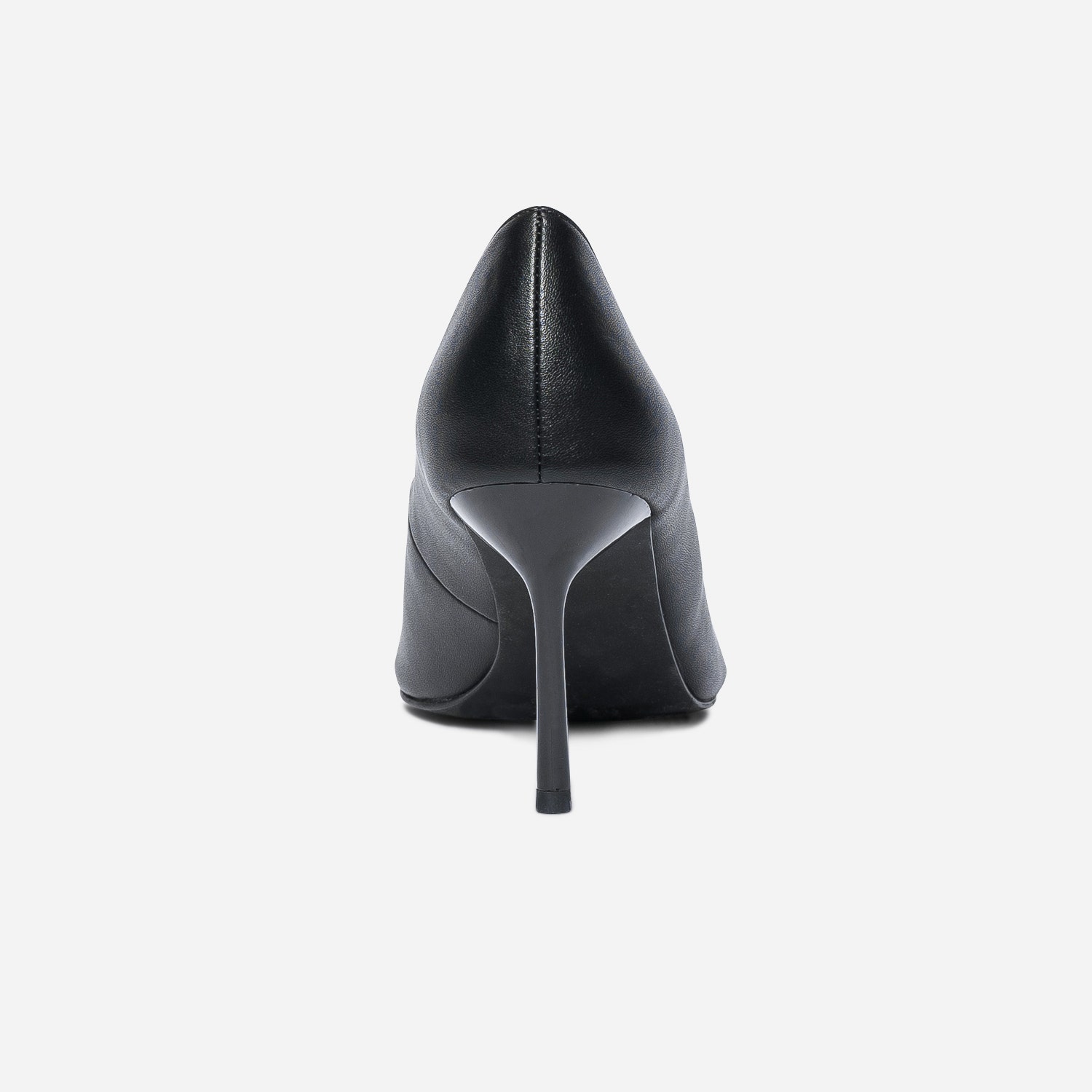 Escarpin TEXTO noir avec découpe biais