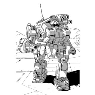 Sojourner Prime Mech - 60 Tons - Recognition Guide Il Clan Vol. 2