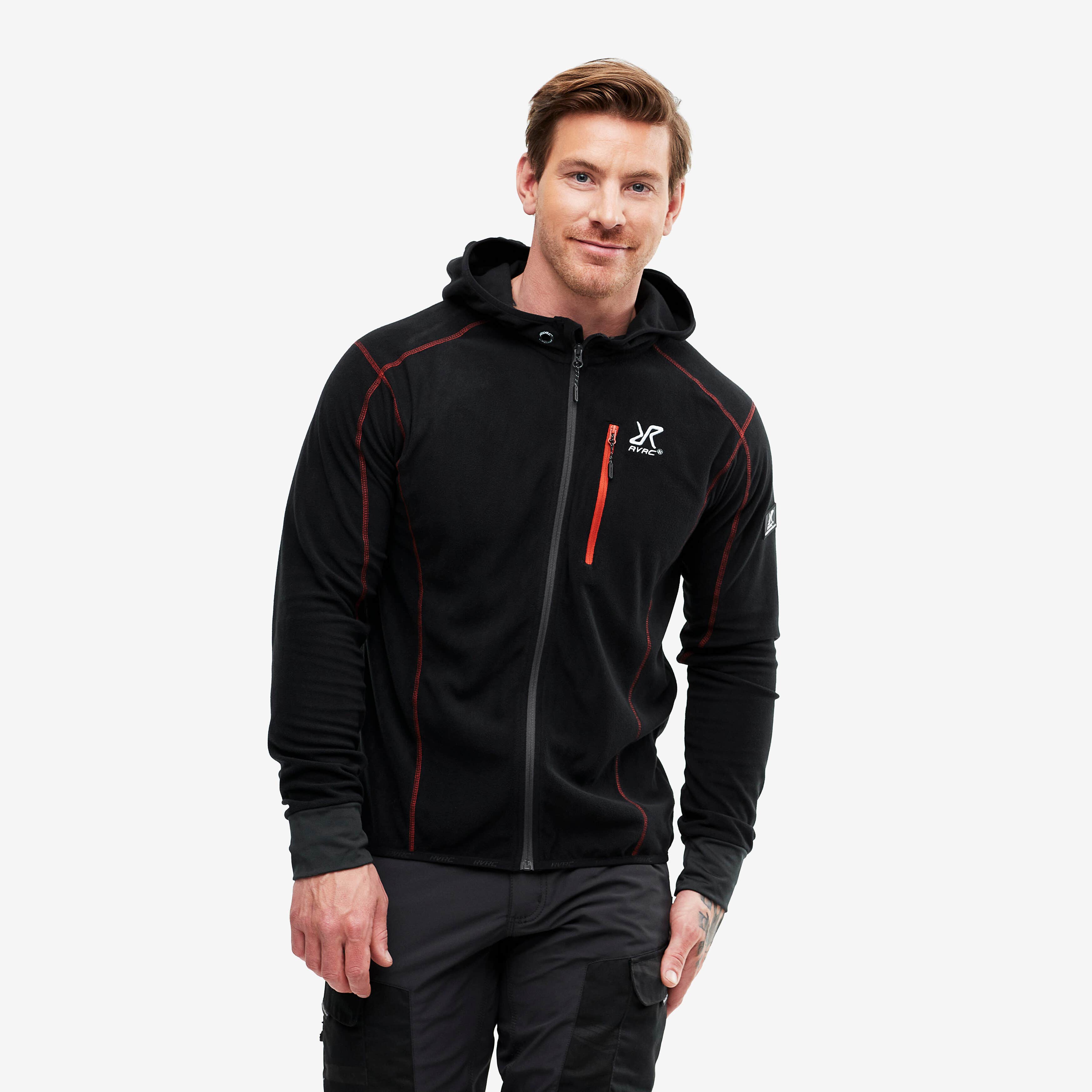 Trekker Hoodie Homme Black