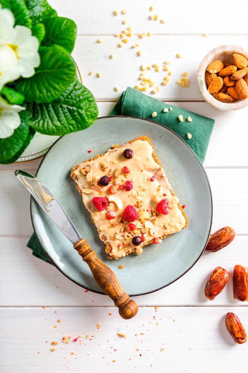 Mandelmus, \Sunny Coco\ Feelgood Spreads, Mandel Kokos mit Datteln gesüßt, 200 g