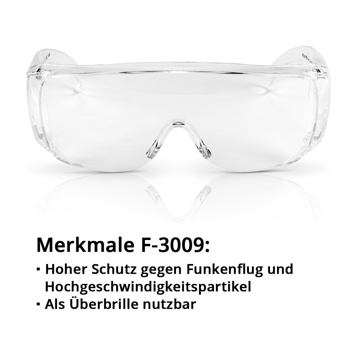 STAHLWERK Arbeitsschutzbrille Schutzbrillen Set, (Set, 2St)